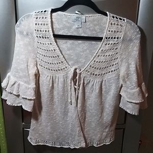 💥5X$35💥Loft Petites Short Sleeves Cardigan